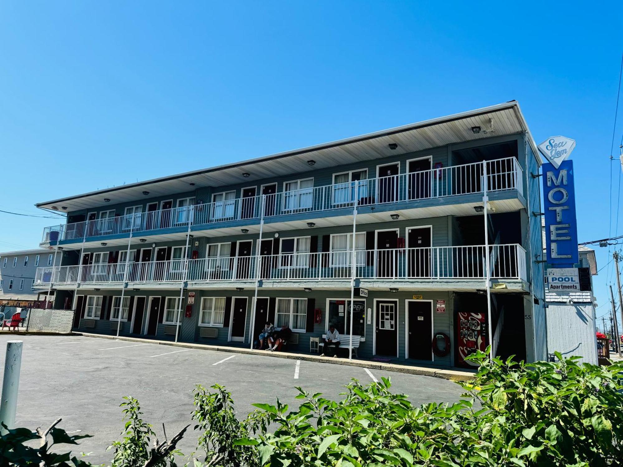 Seagem Motel&Apartments Seaside Heights Exterior foto