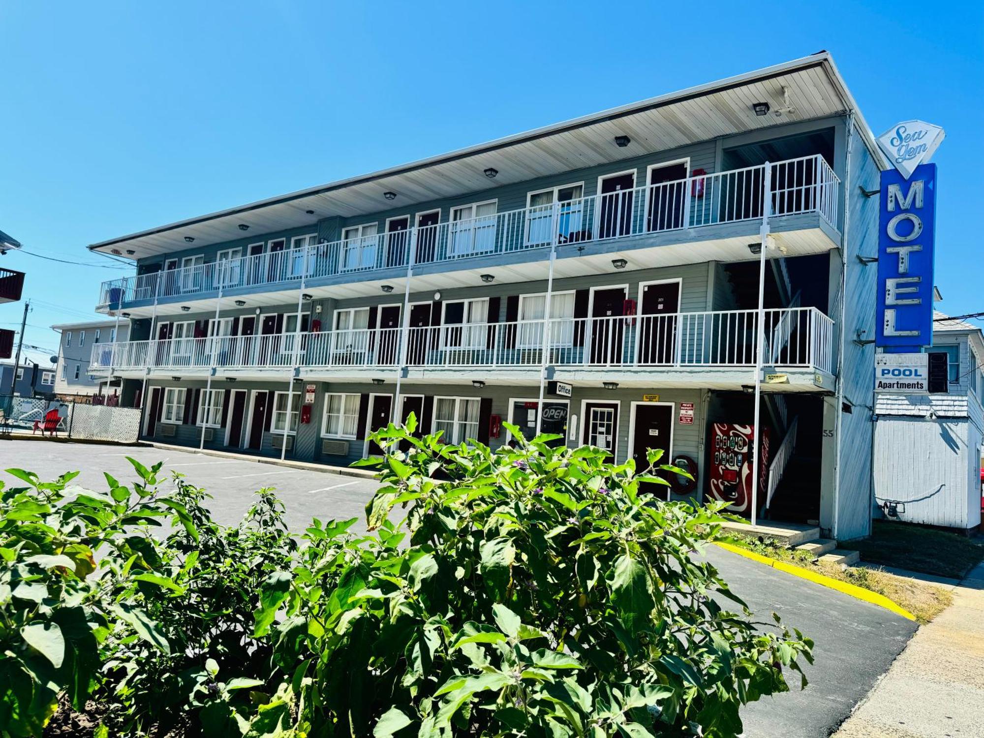 Seagem Motel&Apartments Seaside Heights Exterior foto